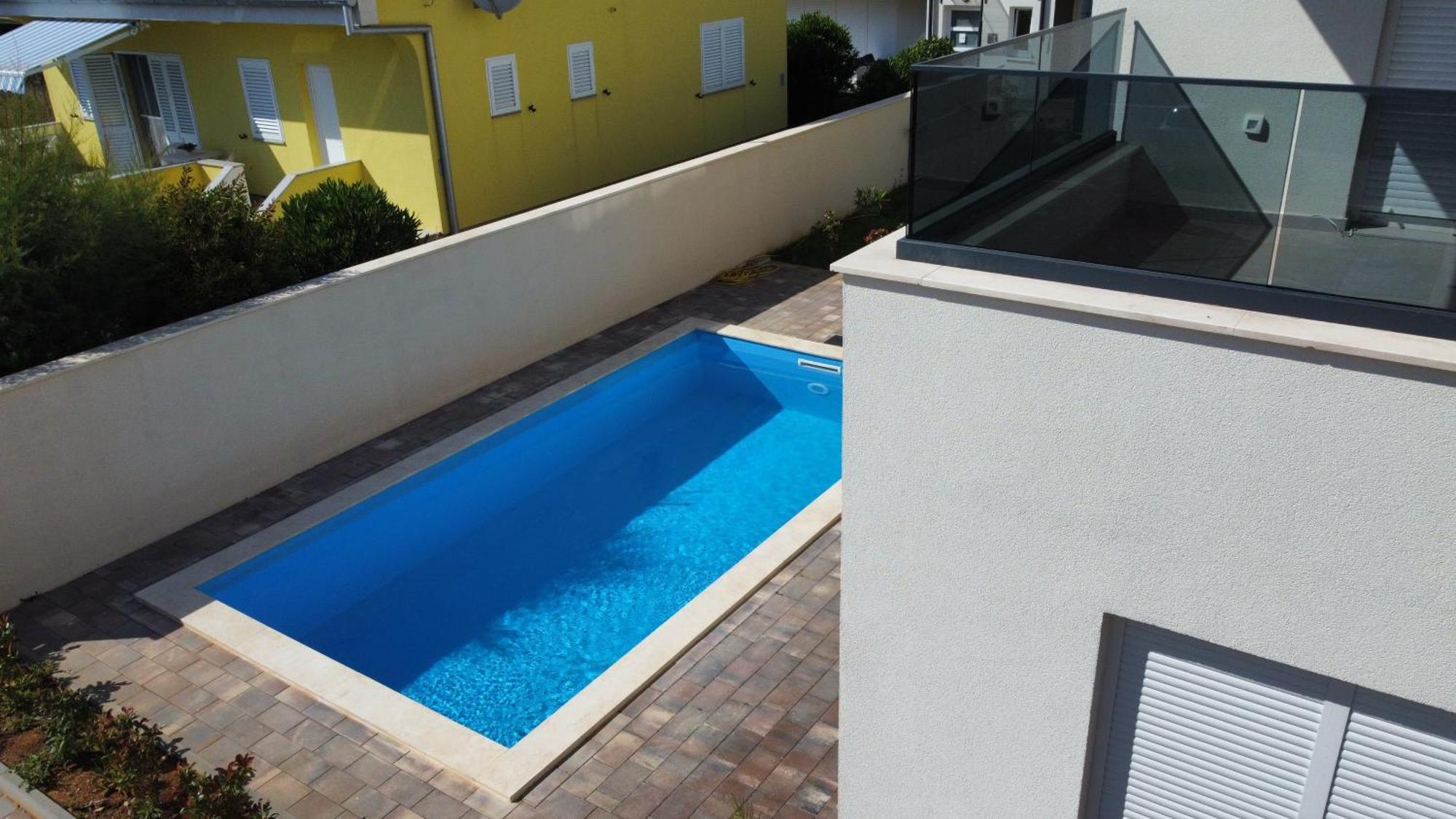 Apartment Relex With Pool & Jacuzzi Privlaka  Eksteriør billede